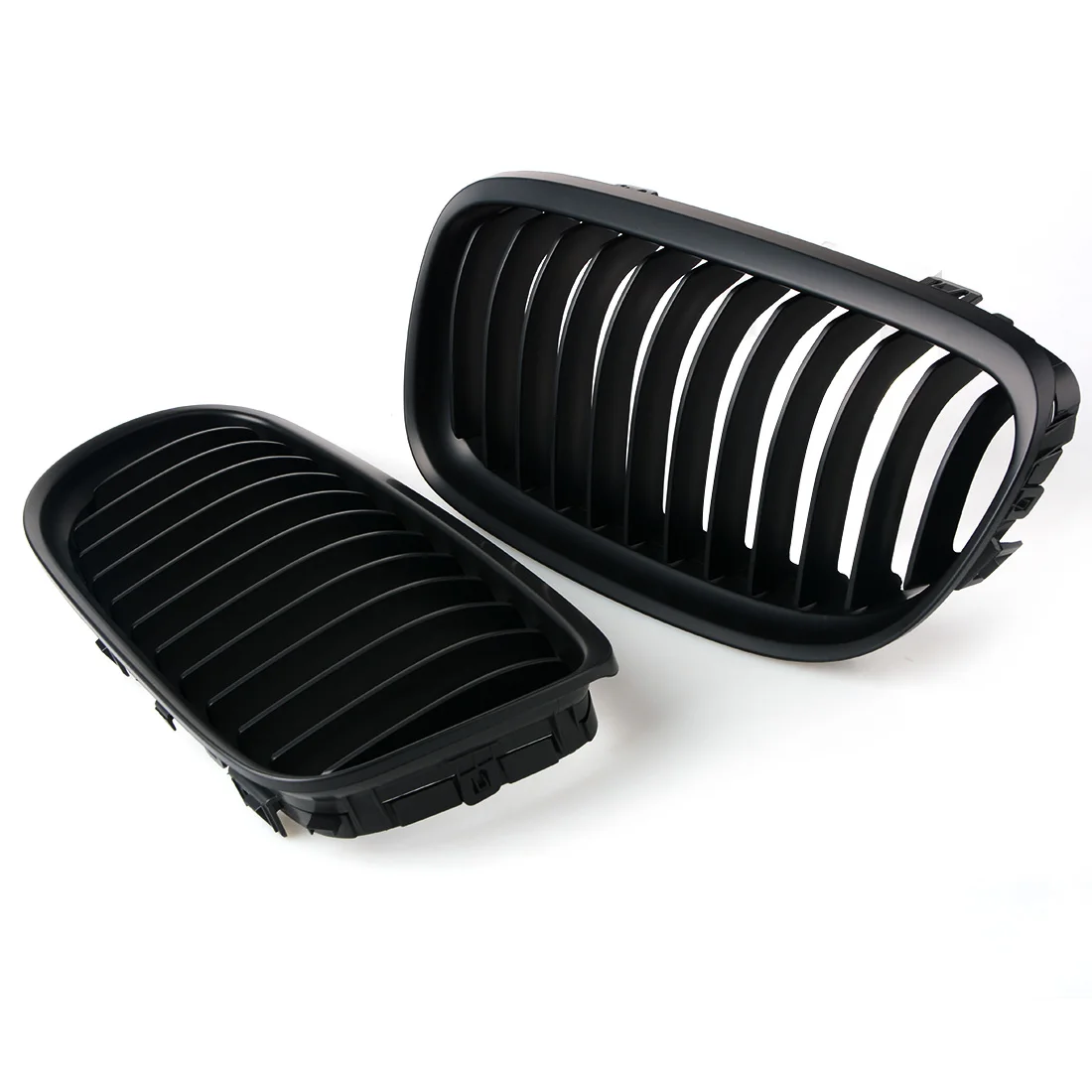 

1 Pair Car styling Grill for BMW 3-serise E90 LCI Sedan Matte Black Front Kidney Racing Grille Grills 09-11