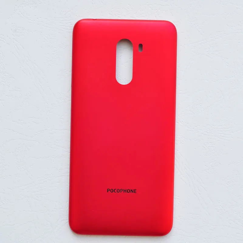 

ZUCZUG New Plastic Rear Housing For Xiaomi Pocophone F1 Pocophone F1 Battery Cover Back Case With Side Keys+Tools