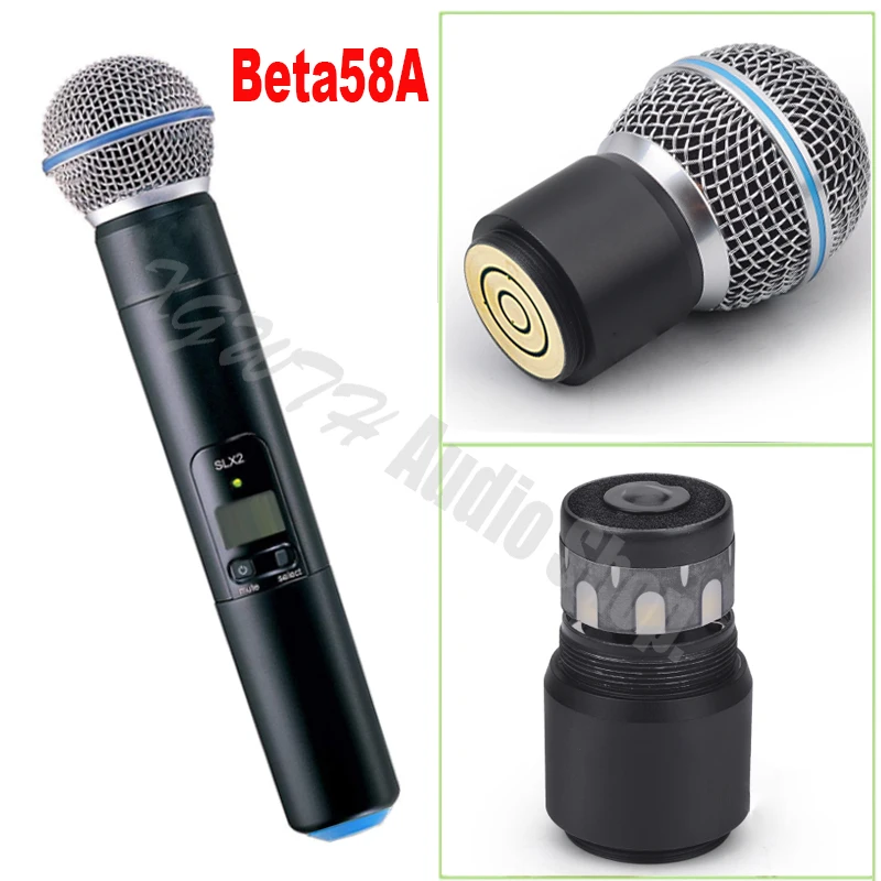 SLX24 BETA58A SM58 SM 58 UHF Wireless Microphone