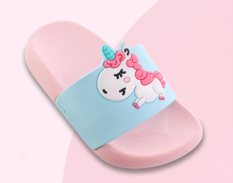 Children Summer Indoor Unicorn Slippers 18 Children Summer Indoor Unicorn Slippers -Unicorn Fashion