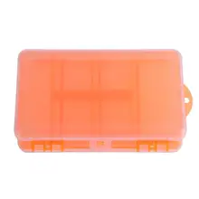 Портативный двойной Слои 10 слотов для карт ПВХ Пластик рыболовные снасти аксессуары ящик для инструментов Двусторонняя десять отсек Коробка для креветок для доставки прикорма и оснастки