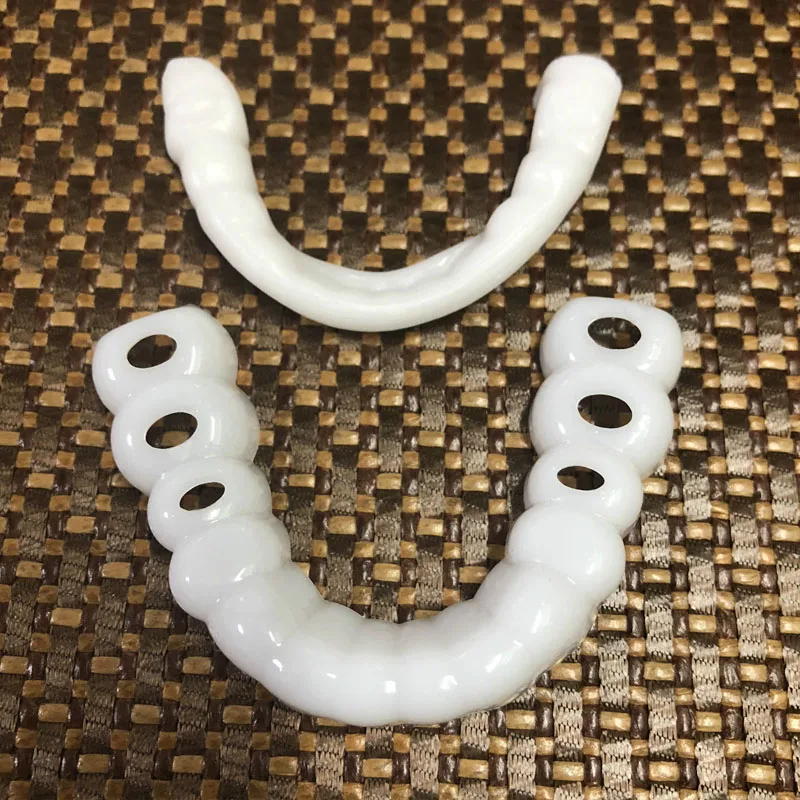 

1set Fit Flex Teeth With Box Silicone Simulated Tooth False Teeth Snap On Smile Instant Cosmetic Dentistry Comfort Perfect Smile
