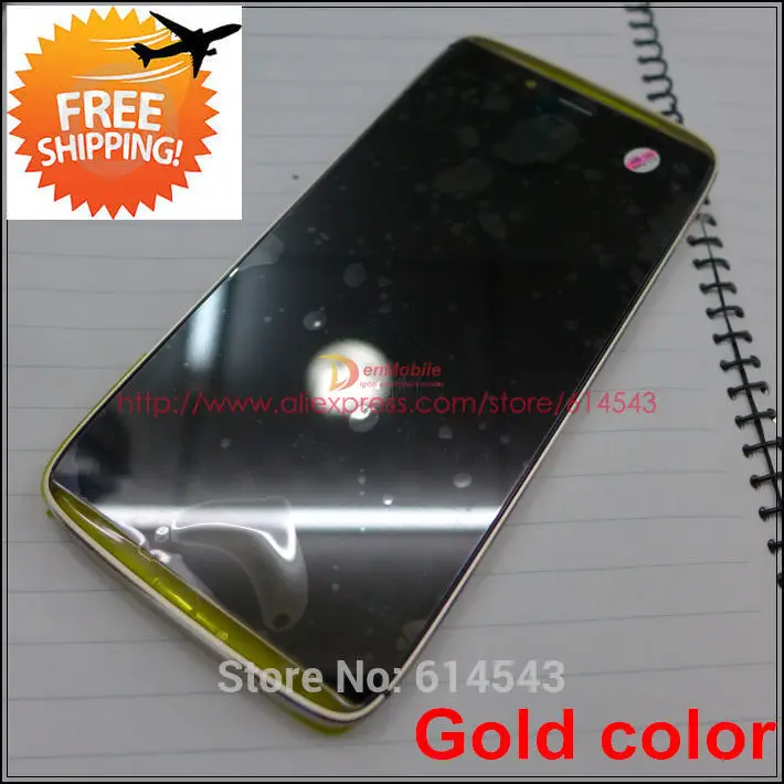 ЖК дисплей дигитайзер сенсорный экран для Alcatel One touch Idol S OT 6035 OT6035 6035R 6035Y м сборка +