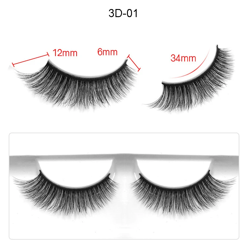 3D-01 winged lashes