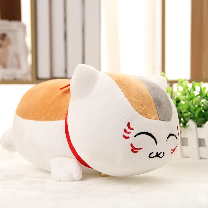 20 см янпэн аниме игрушки для кошек чучело плюшевые Nyanko Sensei пуш ап плюшевая кошка