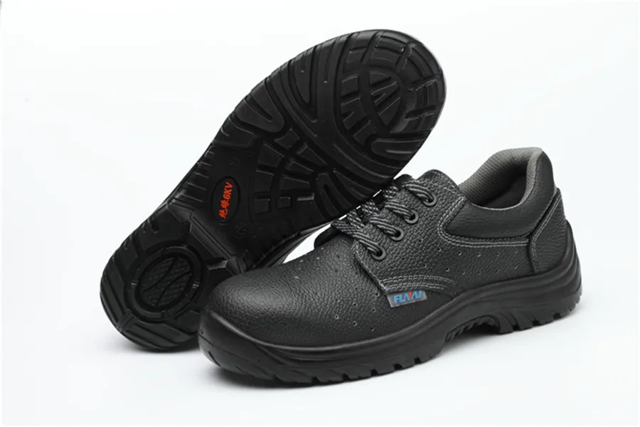 Обувь Мужская Рабочая обувь ботинки из натуральной кожи дышащая изоляция 6 кВ ботинки электрика многофункциональная защитная обувь CS402