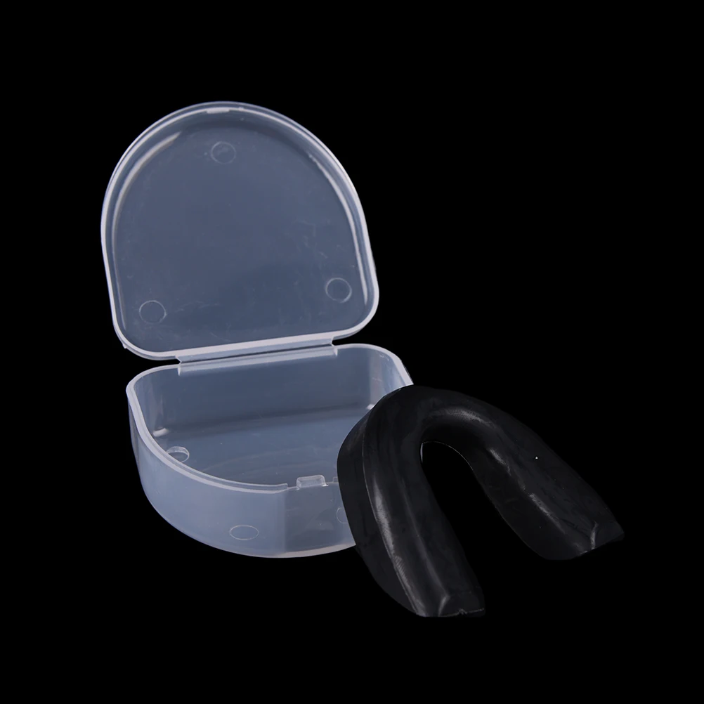 Шок спортивный Топ класс Gum ShieldMouthguard Капа Защита зубов для бокса Баскетбол 1 комплект