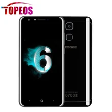 Оригинал DOOGEE Y6 Piano Black 4 г Мобильный телефон 5.5 дюймов HD MTK6750 Octa core 4 ГБ Оперативная память 64 ГБ Встроенная память 13MP отпечатков пальцев ID смартфон