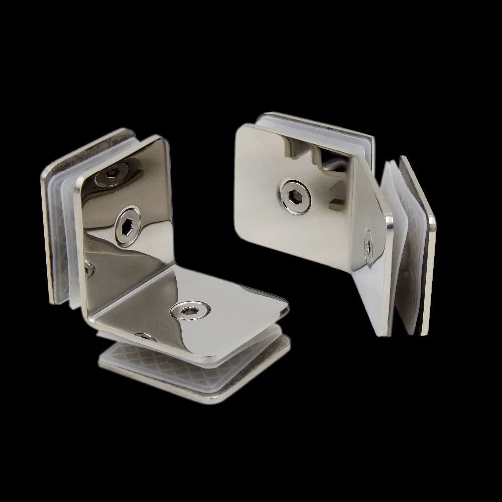 2Pcs/Lot Mirror Polished Shiny Stainless Steel 8 12MM Preminum Square