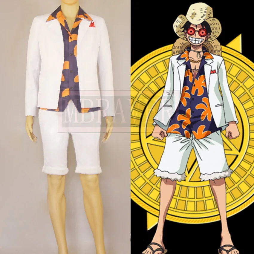 ワンピースフィルムゴールドモンキーd ルフィ カスタムメイドのコスプレ衣装 送料無料 Anime Costumes Aliexpress