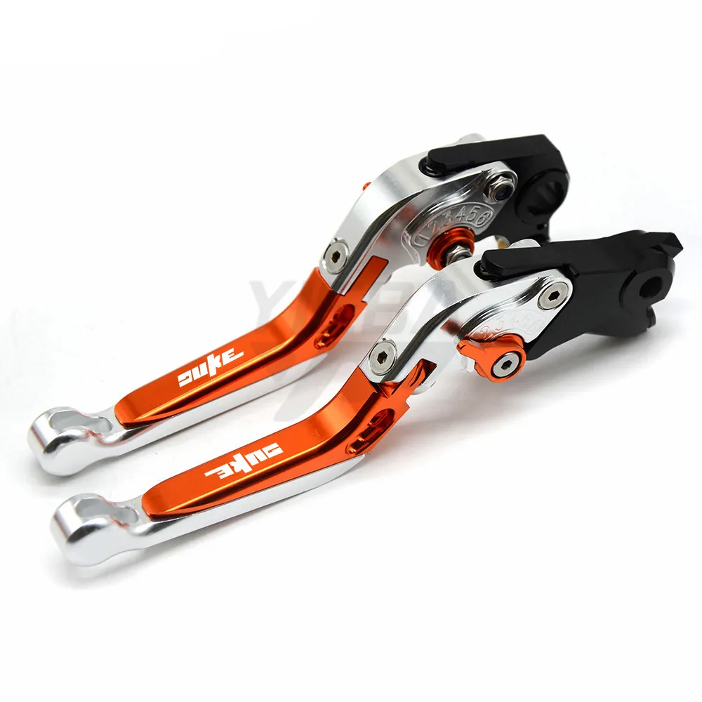 Мотоцикл CNC ручка тормоза регулируемые складные рычаги сцепления для KTM DUKE 125 200 390