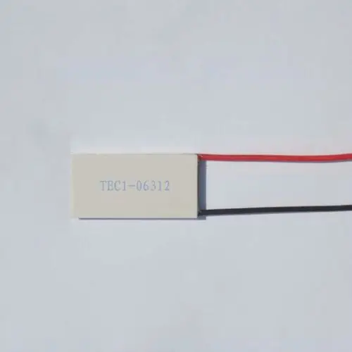 20x40x3mm 12A 7.43V 50W TEC1-06312 Thermoelectric Cooler Peltier Heatsink