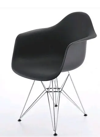 Весь продаж, современный и контракт Высокая творческая личность дома Обеденный стул пластиковый стул Мода Досуг стул, металлический стул