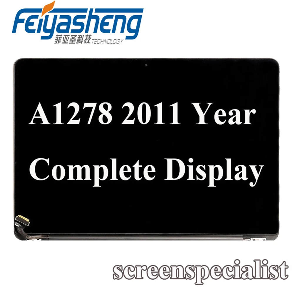 

100% Working A1278 Original 13.3" Complete LCD Display Assembly for Macbook Pro A1278 i7 2.8GHz MD313 2011 Laptop Assembly