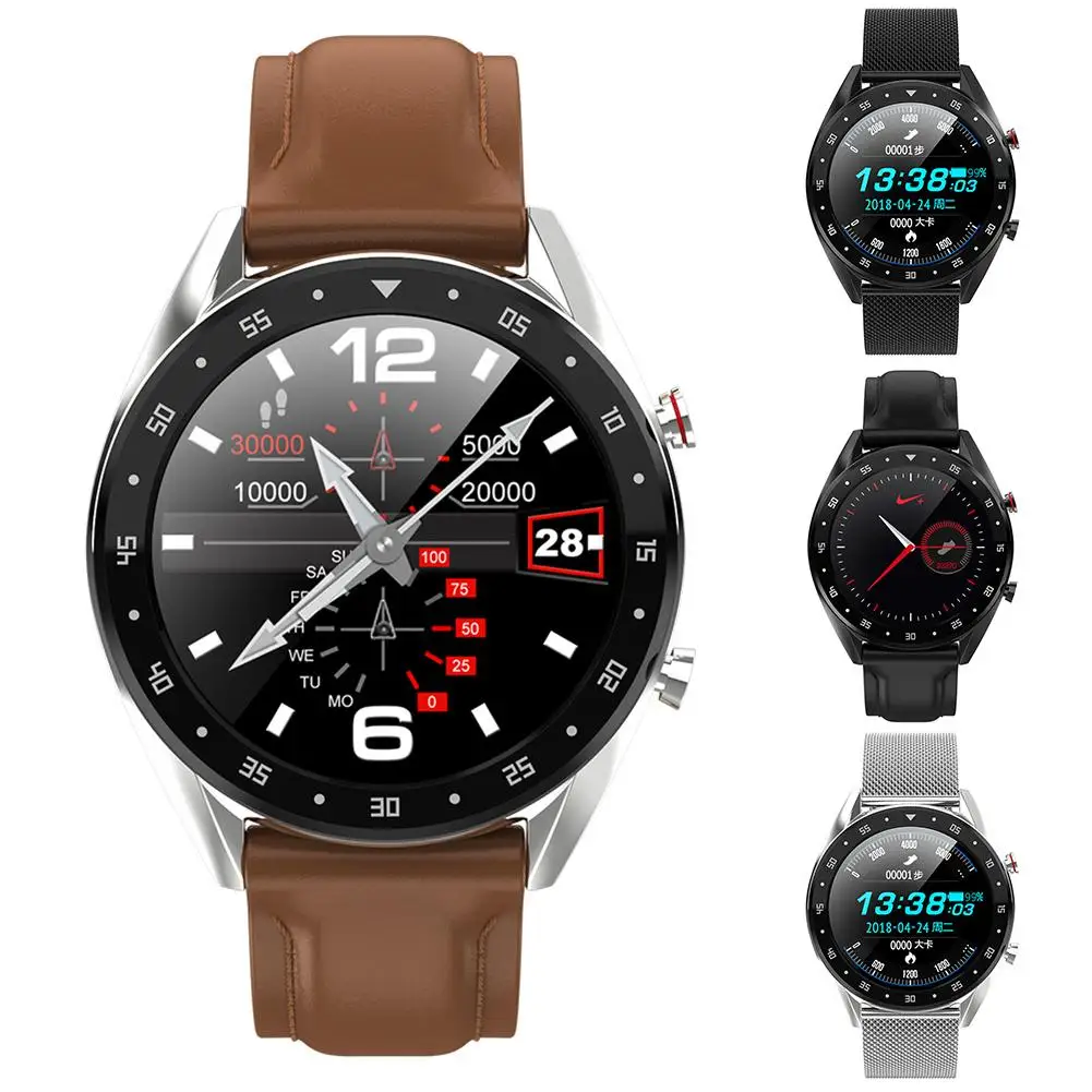 

Great Microwear L7 Waterproof Heart Rate Blood Pressure Monitor Bluetooth Smart Watch