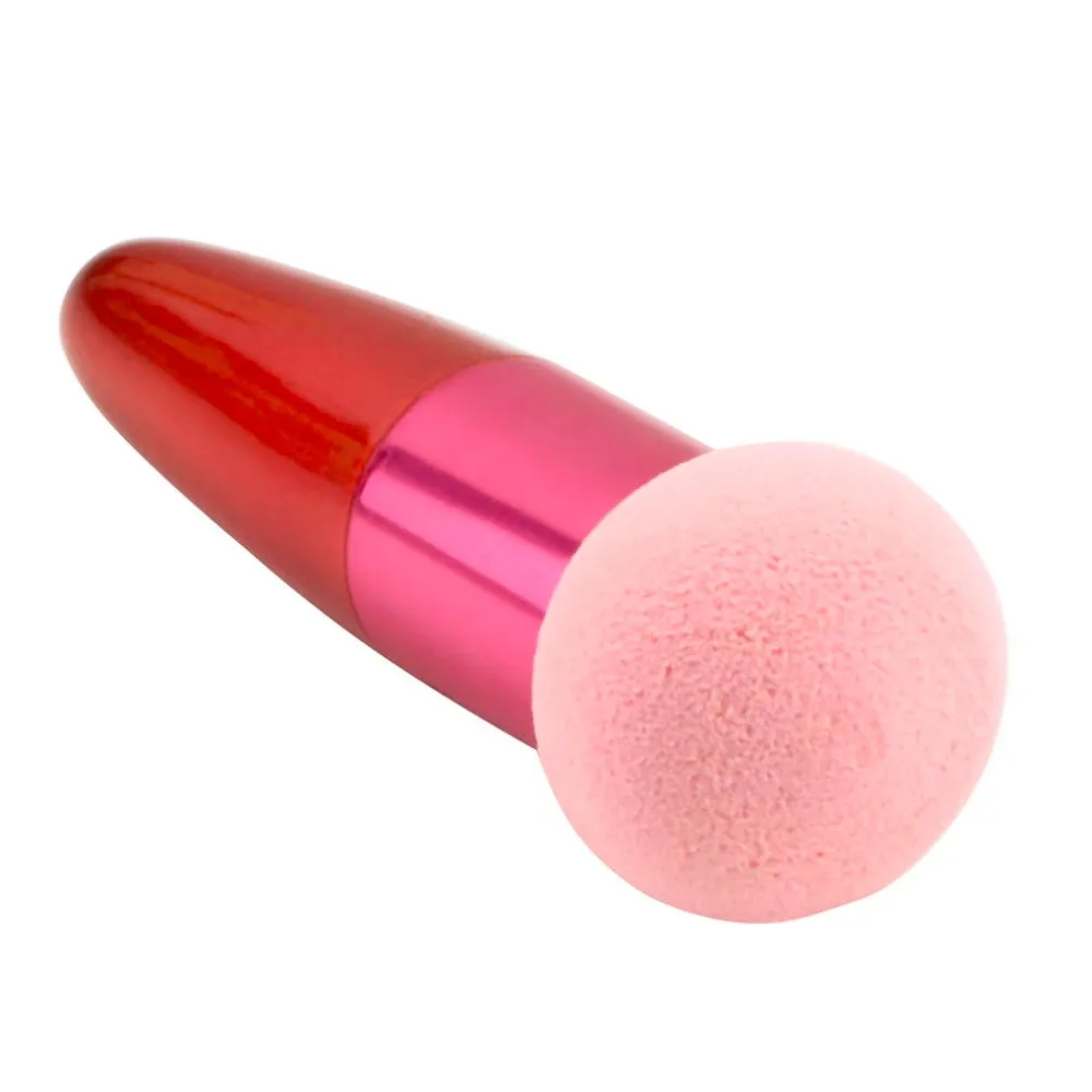

1 pc Professional Face Liquid Concealer Cream Foundation Brush Cosmetic Makeup Brushes Tool Kits Sponge Make Up Brush Pink