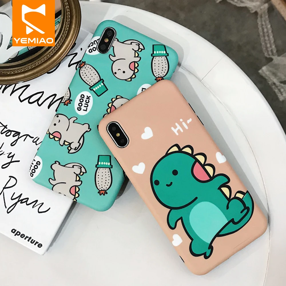 

Cute Dinosaur Case for Huawei P10 Pro P20 P30 lite nova2s nova3 nova3i nova3e nova 4 4e Mate 10 20 Honor 9 V20 Cover Soft Case
