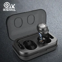 IKSNAIL Wireless Charging Bluetooth Single Headset Business Earbud Bluetooth Earphone For font b Phone b font