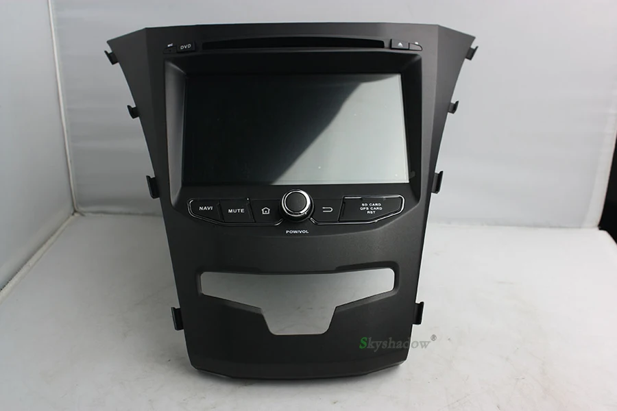 Discount DSP TDA7851 IPS For SsangYong Korando 2014 Android 9.0 2GB RAM 16G 4 core Car DVD Player Wifi 4G Bluetooth 4.2 RDS RADIO GPS map 3