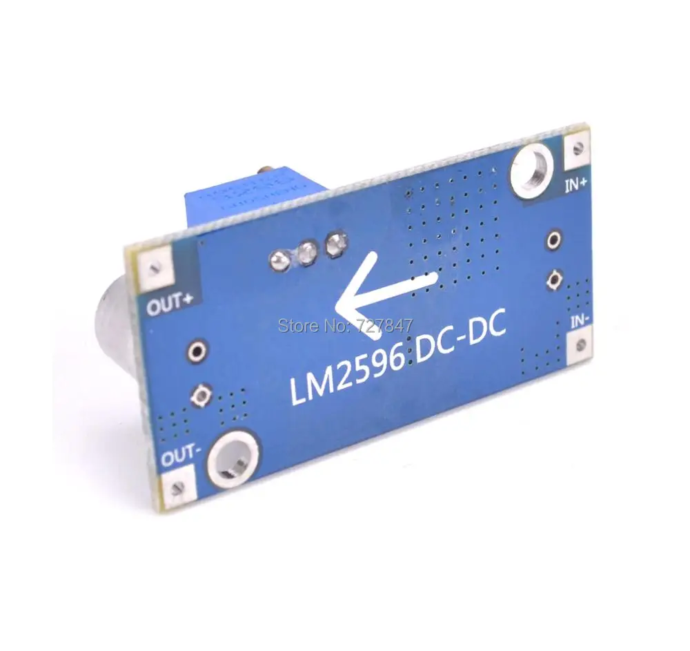 LM2596s понижающий DC модуль питания напряжения 3 a Регулируемый регулятора LM2576|module