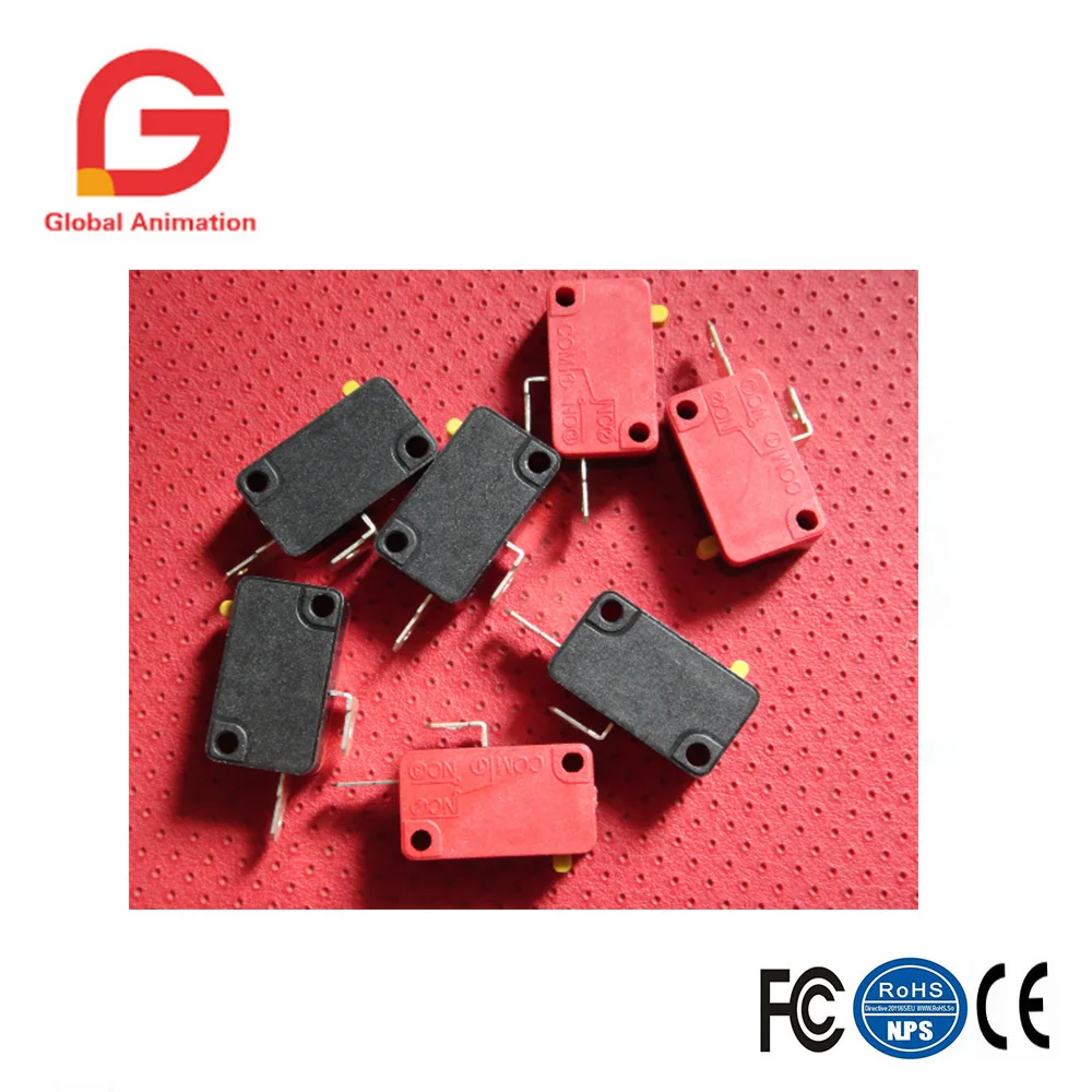 

20 Pcs SILVER ALLOY CONTACTS Micro Switch Snap Action Switch 2 Feet Without Chip For Arcade Joysticks