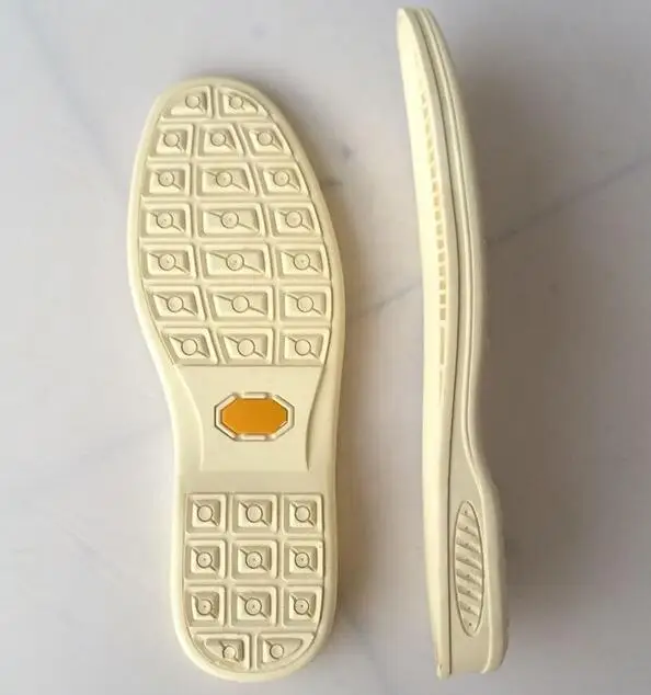 Sole men's leather shoes casual shoes single shoes gentleman soles replacement outsole rubber tendon outsole stickers - Цвет: Синий