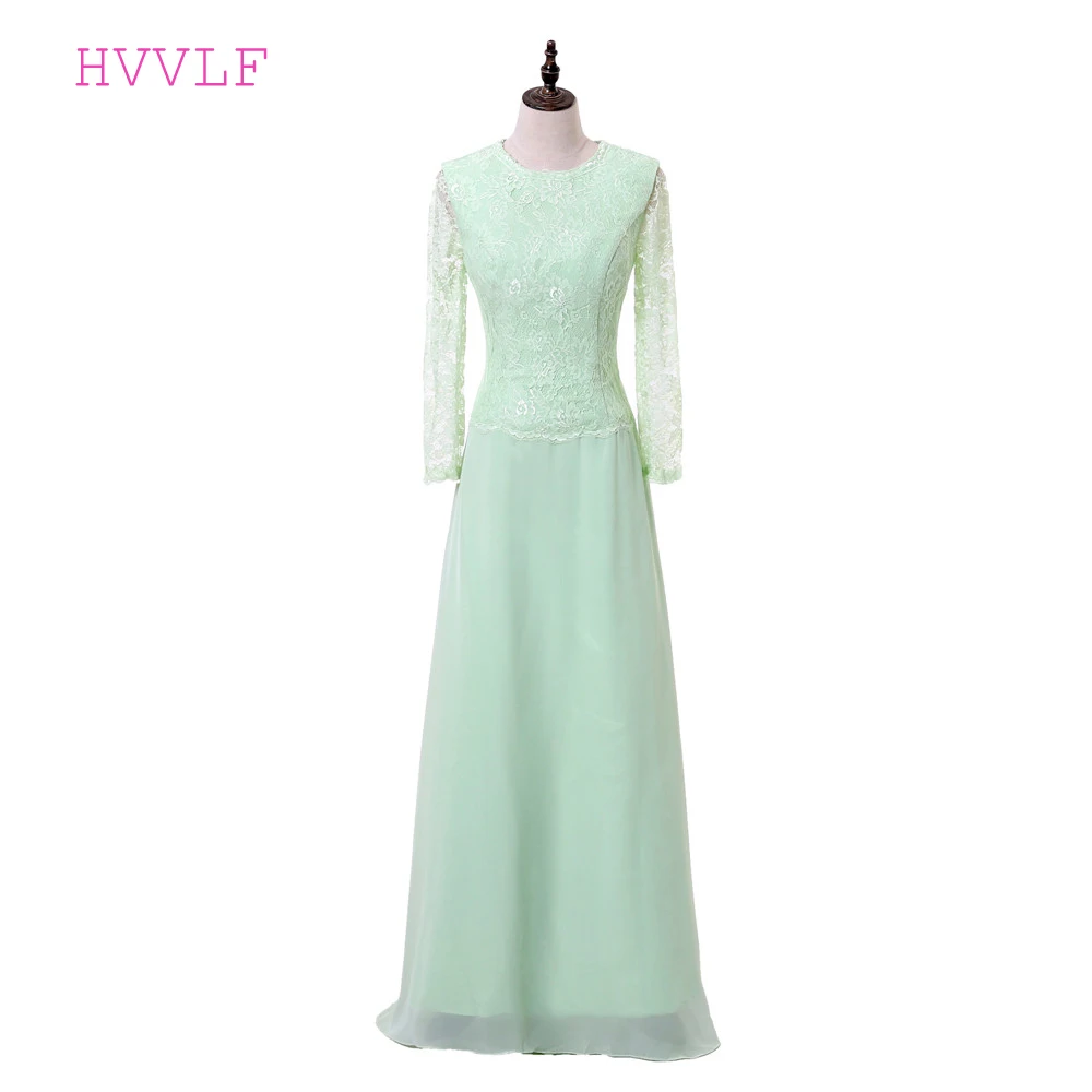 Groen 2019 Moeder Van De Bruid Jurken A-lijn Lange Mouwen Chiffon Lace Bruidegom Lange Avondjurken Moeder Jurken Voor Bruiloft Groen 2019 Moeder Van De Bruid Jurken A-lijn Lange Mouwen Chiffon Lace Bruidegom Lange Avondjurken Moeder Jurken Voor Bruiloft