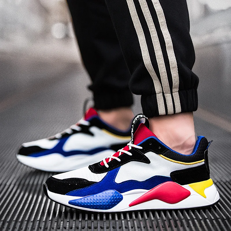 الرجال المدربين الأحذية تنفس الركض Zapatos هومبر تنيس Masculino الذكور رياضية الربيع الصيف الخريف عارضة الأحذية الرجال المدربين الأحذية تنفس الركض Zapatos هومبر تنيس Masculino الذكور رياضية الربيع الصيف الخريف عارضة الأحذية