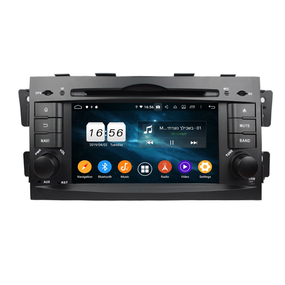 

Android 9.0 CAR DVD Player for KIA Mohave Borrego 2008-2010 GPS navigation Car multimedia player 4+32G