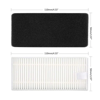 

Side Brushs+Main Brushs +Filters Kit For DEEBOT N79S N79 Robotic Vacuum Cleaner