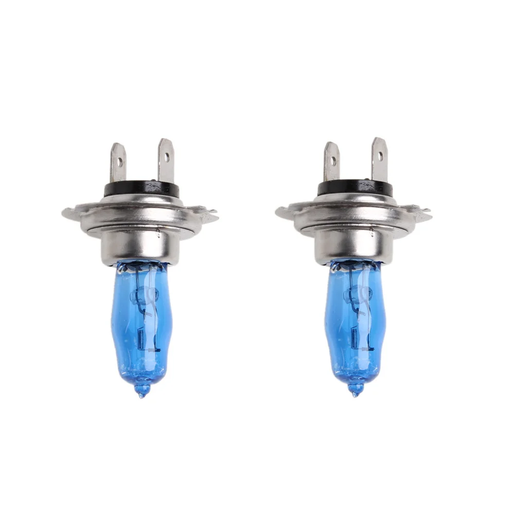 

2 Pcs H7 6000K Gas Halogen Headlight White Light Lamp Bulbs 100W Bright DC 12V