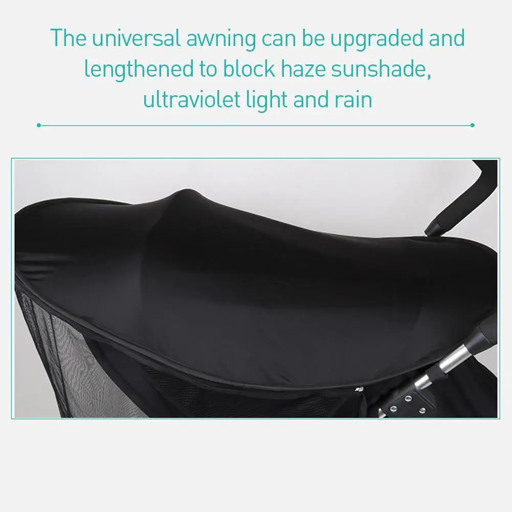 Детская коляска Солнцезащитная УФ шторка защита Универсальный москитный сетчатый зонтик коляска зонтик крышка детская коляска аксессуары
