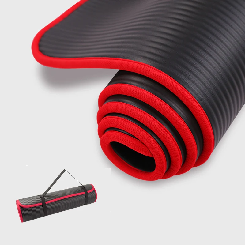 

4 Colors 183cmX61cm Non-slip Yoga Mats For Fitness Tasteless Pilates Gym Exercise Fitness Sports Pads With Bandages