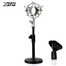 Металлический паук микрофон Шок Гора Клип Настольная подставка держатель микрофона подвеска противоударный для Avantone CV 12 бла 95 CK 6 7 BV 1 12