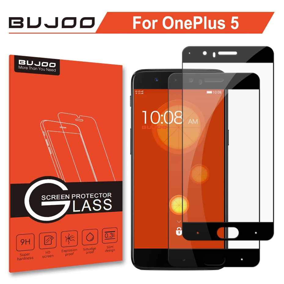 2 упаковки 100% оригинальный защитный экран BUJOO 2.5D 0 3 мм 9H с полным покрытием