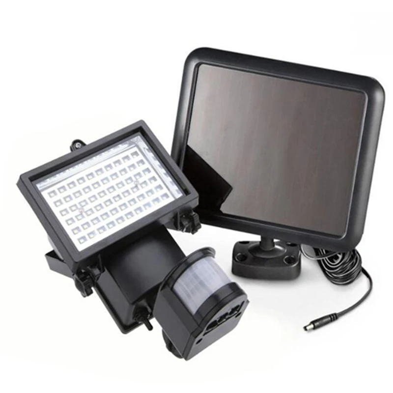 

60LEDS LED Solar Light Motion Sensor Outdoor Garden Light Decoration Fence Stair Pathway Yard Security Solar Lamp Lighting