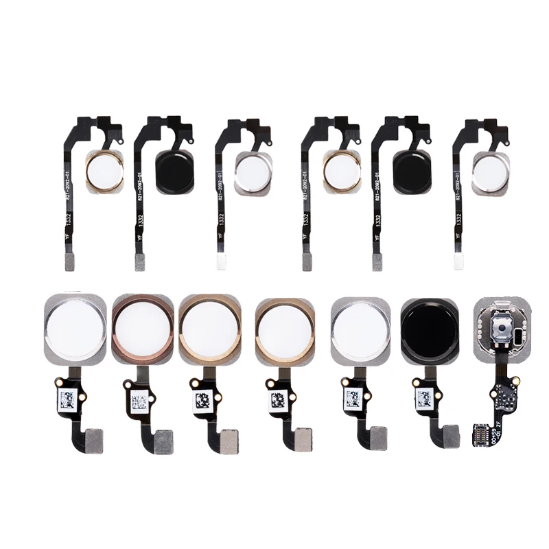 

Home Button Flex Cable Assembly For iPhone 5S SE 6 6s Plus 5 Color Screen On Contral Flex Cable phone Replacement Repair