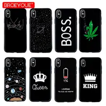 

Planet Cases For iPhone 7 X 8 XS XR Black Matte Soft TPU Patterned Case For iPhone 6S 6 Plus SE 5S 5 8 7 Plus Phone Cases Luxury