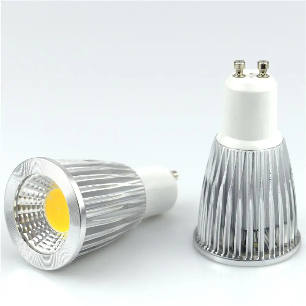 15w 10w 7w Gu10 Cob Led Bulb 220v Spot Light Spotlight 15w 10w 7w Gu10 Cob Led Bulb 220v Spot Light Spotlight Lamp Dimmable Super Bright Ac85v 265v 6pcs In Spotlights From Lights