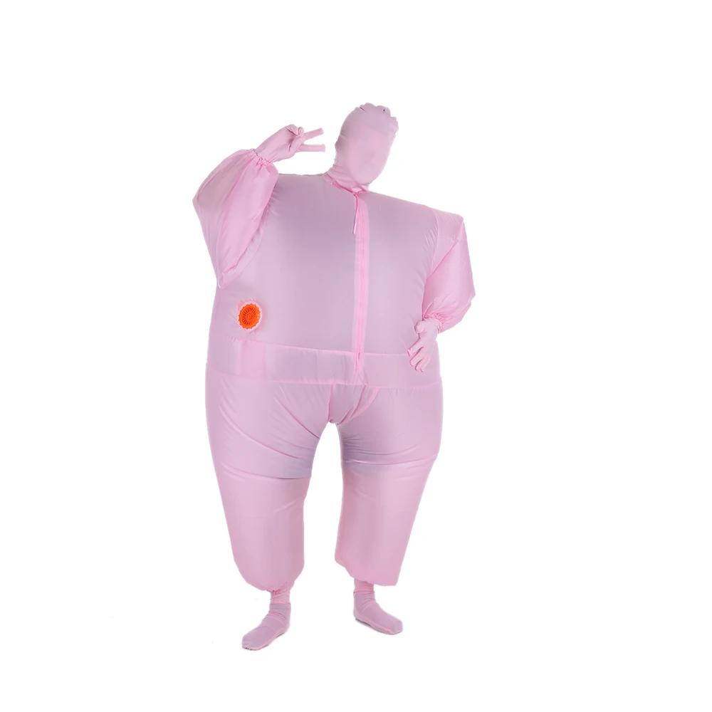 

Inflatable Jumpsuit Costume Funny Adult Size Inflatable Full Body Costume Suit Blow Up Fancy Dress Halloween Sports Party Fat