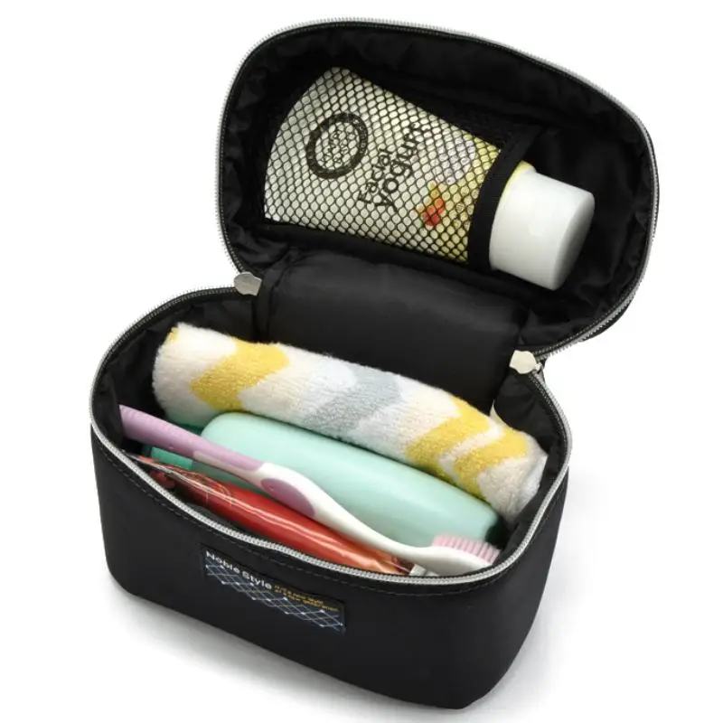 LHLYSGS العلامة التجارية المرأة السفر التجميل حقيبة أدوات الزينة صندوق تخزين الجمال حقيبة أدوات حقيبة الجمال المنظم المهنية حقيبة مستحضرات تجم...