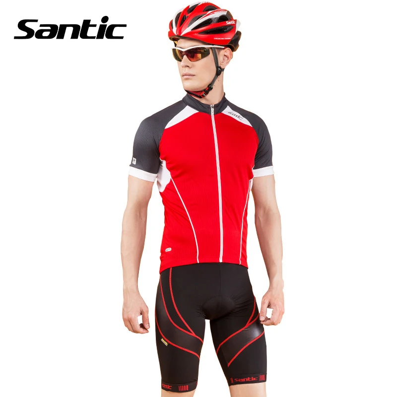 SANTIC спортивные шорты для мужчин компрессионные с гелевой подкладкой