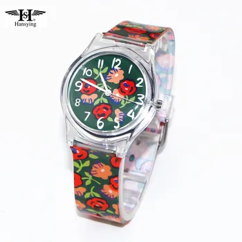 

Hansying Roses Pattern Student's Kid's Women Analog Quartz Wrist Waterproof Watch