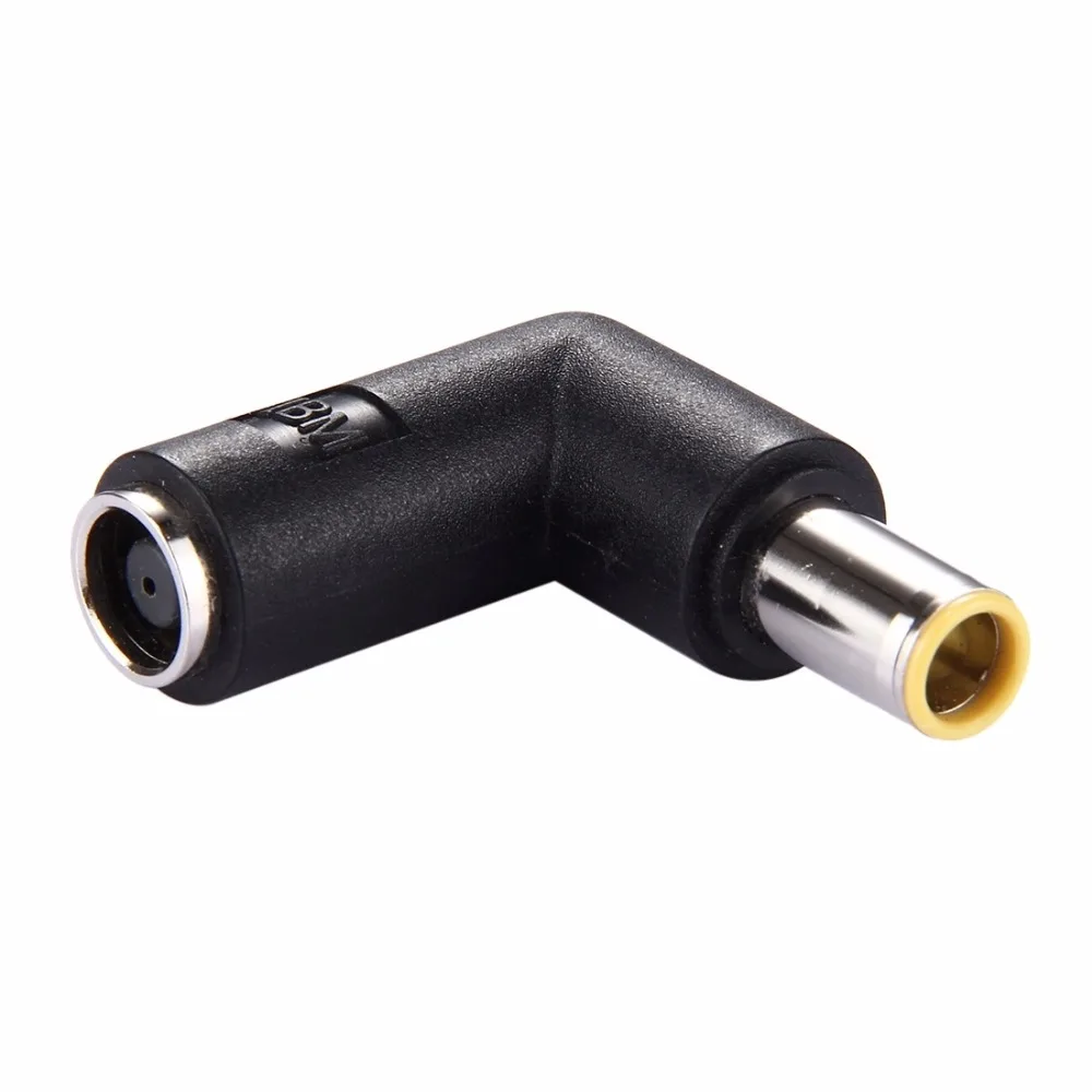DC 7909 Male to DC 7909 Female Connector Power Adapter for Lenovo ThinkPad IBM Laptop Notebook, 90 Degree Right Angle Elbow DC 7909 Male to DC 7909 Female Connector Power Adapter for Lenovo ThinkPad IBM Laptop Notebook, 90 Degree Right Angle Elbow