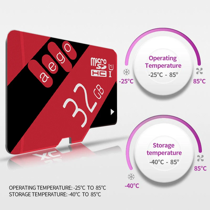 AEGO Оригинальный Micro SD 32 ГБ 600X Class10 UHS 1 Карта Памяти 8 ГБ/16 TF Для Мобильного Телефона
