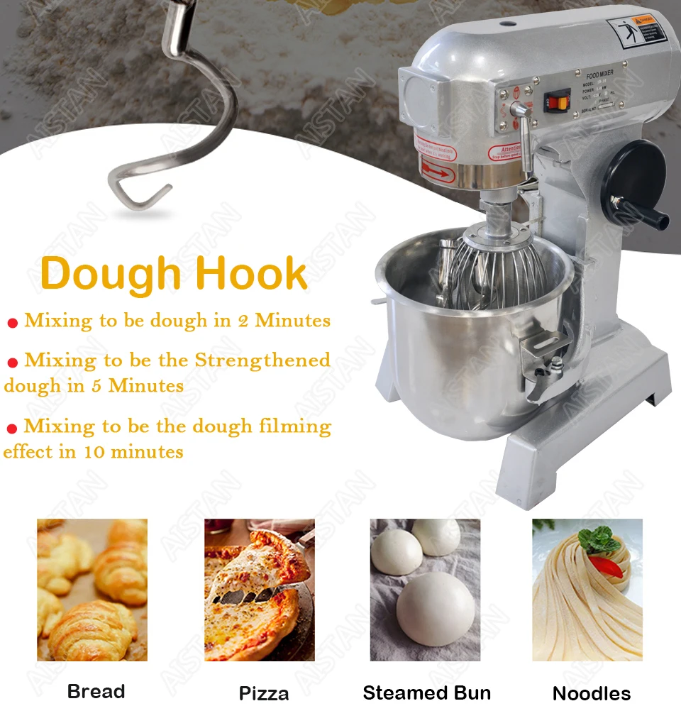 ZB10L stainless steel electric food mixer planetary mixer dough mixer, egg beater machine for kitchen equipment ZB10L stainless steel electric food mixer planetary mixer dough mixer, egg beater machine for kitchen equipment