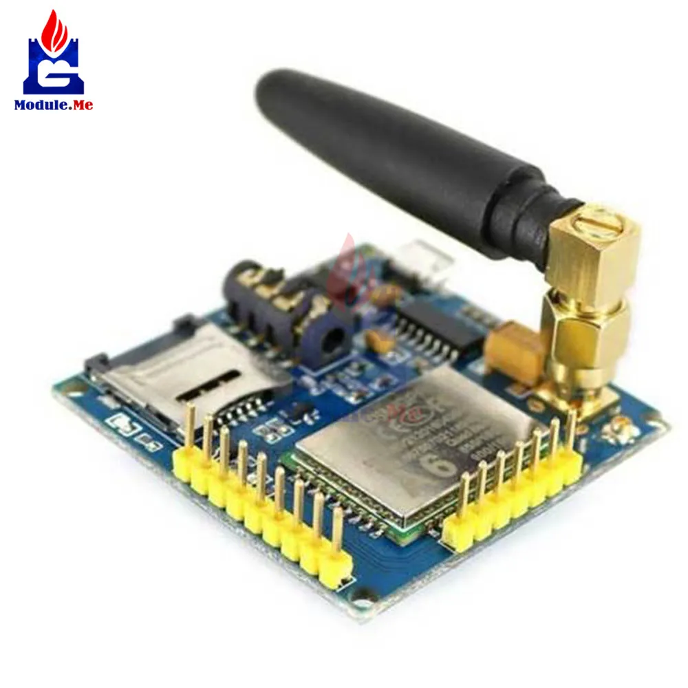 

A6 GPRS Pro Serial GPRS GSM Module Core DIY Development Board TTL RS232 With Antenna GPRS Wireless Module Data Replace SIM900