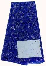 Afrikanische tüll stoff mit perlen heißer verkauf, gut aussehende African tüll stoff für abendkleid NX758-7