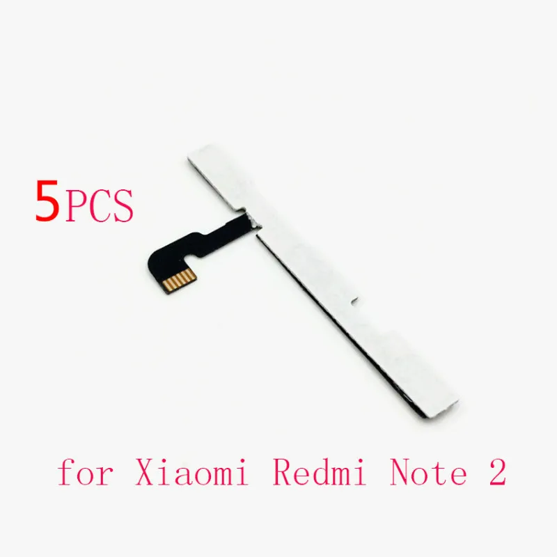 5X кнопка включения выключателя питания гибкий кабель для Xiaomi Redmi Note 2|Шлейфы