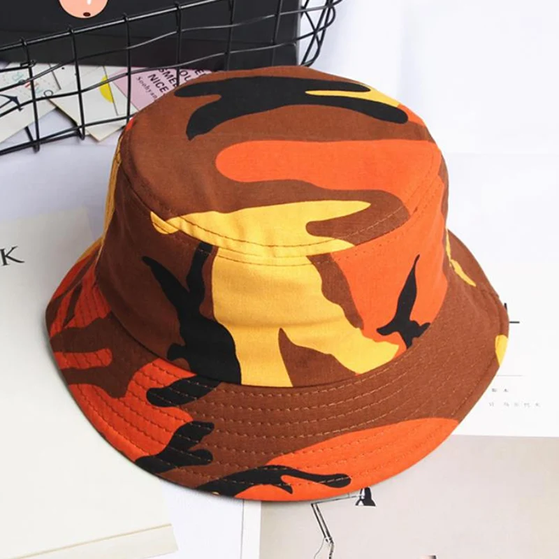 С камуфляжным принтом Панама для рыбака шляпа-Панама Шапки для мужчин и женщин - Цвет: CE